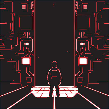 robot, man, brain, cloud, circuit, technology, innovation, line, art, black, design, interaction, future, science, fiction, style, digital, electronics, intelligence, learning, machine, network, syste