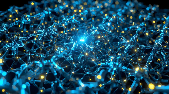 Extreme macro view of advanced solid-state battery cathode material crystal lattice structure