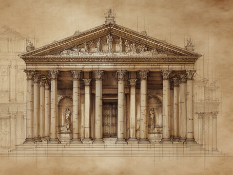 Dark courtroom scales of justice illuminated symbol legal balance concept