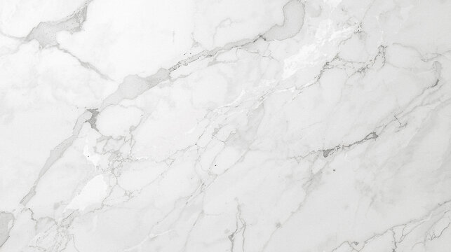 Luxurious white marble texture background with natural grey veins in high resolution. Elegant stone surface for modern interior design, premium product photography, website headers, and luxury