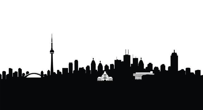 Berlin skyline silhouette a minimalist representation of the german capital city