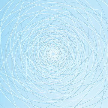Abstract Blue Wavy Fractal Pattern Background with Cleanical Design