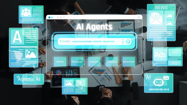Digital Workspace with AI Agents and Collaborative Tools for Creative Projects and Content Generation in Modern Business Environment Sigmoid