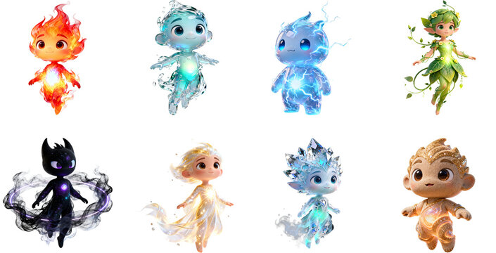 妖精　精霊　キャラクター