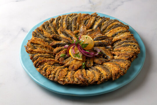 Fried Anchovies (Turkish Name: Hamsi Tava)