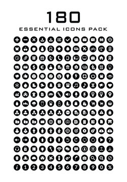 Ultimate social media icons bundle color black white amp gold versions