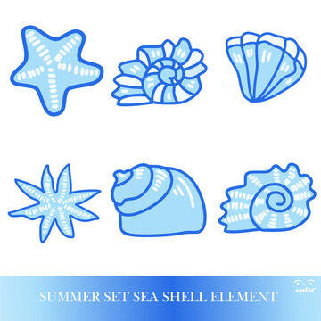 Seashell Summer set