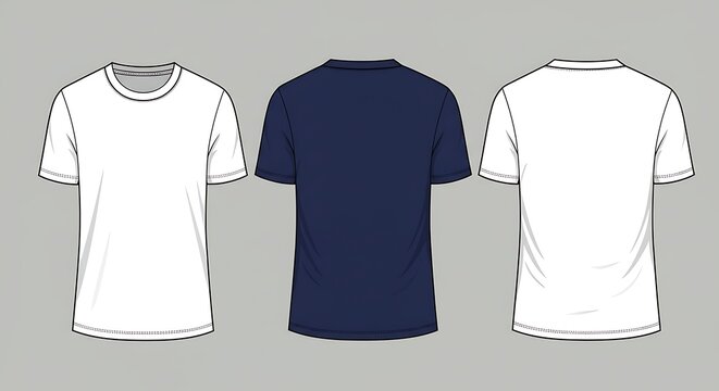 Threefold Canvas: Simple Style