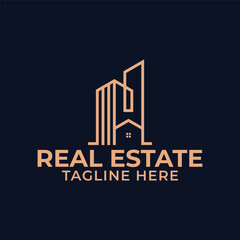Fototapeta premium Real Estate Company Logo