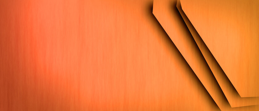 Abstract Teal Geometric Background with Layered Paper Design