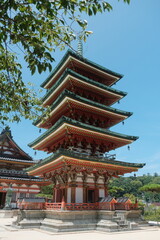 Obraz premium Ancient Pagoda Temple Of Kyoto Japan