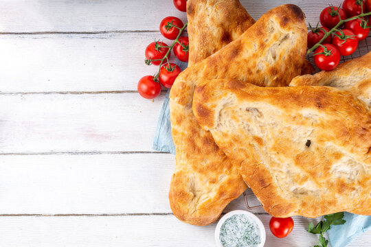  Shotis puri, handmade bread lavash
