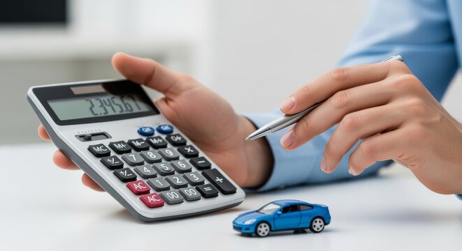 Calculating car expenses financial planning and budgeting for vehicle costs with calculator
