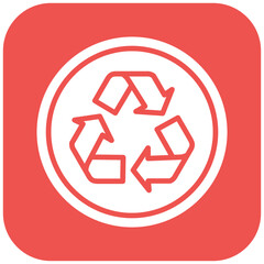 Obraz premium Recyclable Icon