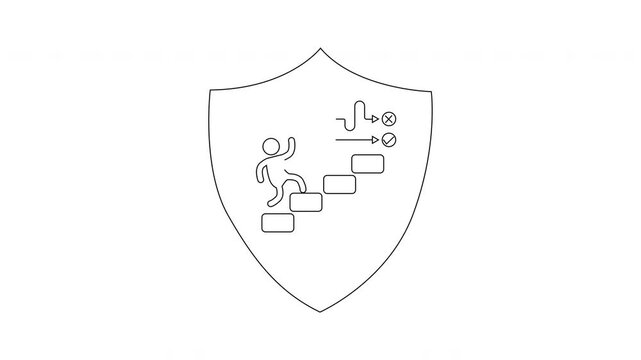 Shielding Against Risks - A Visual Representation of Safety Measures.