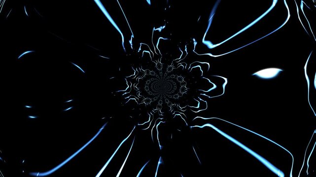 Hyperspace Warp Drive Transition &ndash; Blue Light Speed Travel Effect