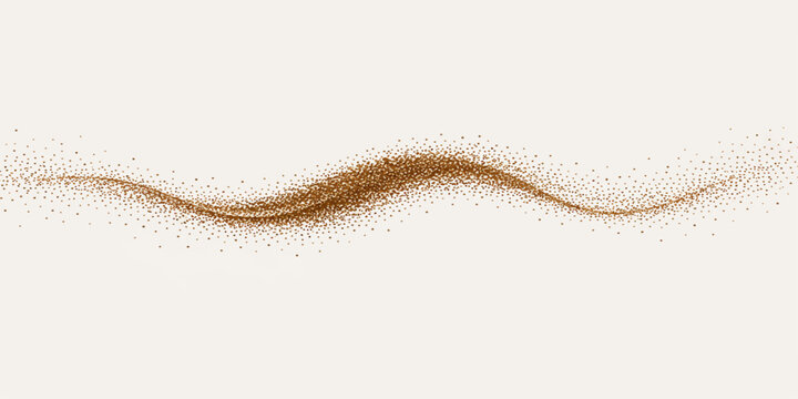 A brown earthworm isolated on a clean white background in a close up view