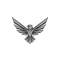 Obraz premium Detailed illustration of an eagle bird 1.