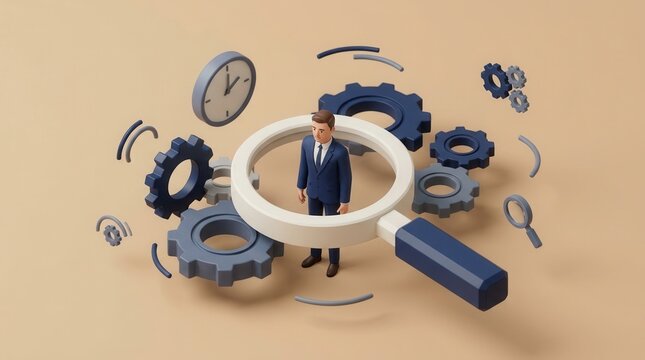 Workplace micromanagement causing reduced autonomy and productivity through employee scrutiny.