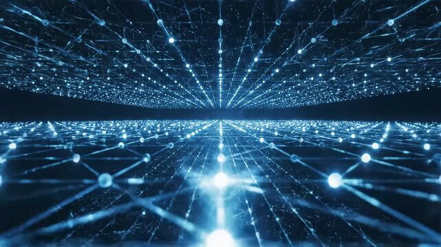 Abstract digital network pattern for commercial backgrounds, digital design, and advertising