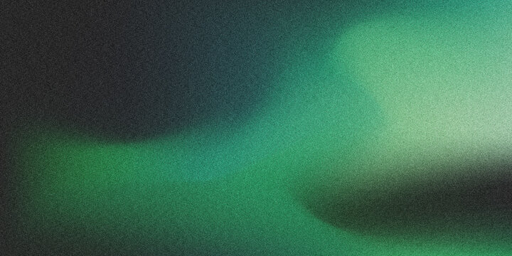 Abstract green glowing blurred gradient background with soft neon light shapes, smooth dark texture, modern minimal artistic wallpaper for creative digital design and fresh nature inspired backdrop