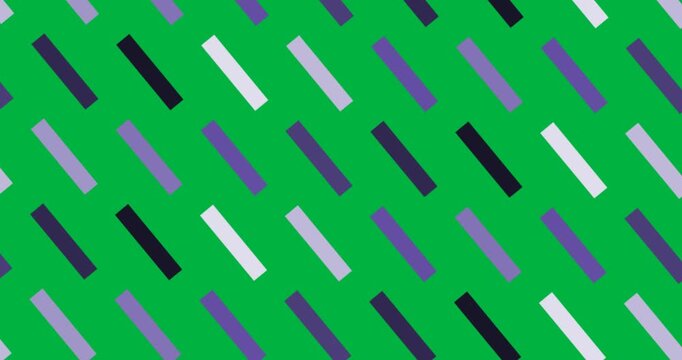 Digital animation of abstract seamless pattern design against black background