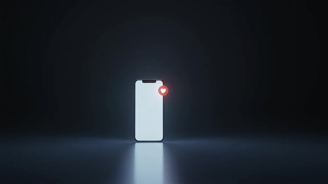 Battery Icon With Low Power Indicator In Minimal Scene