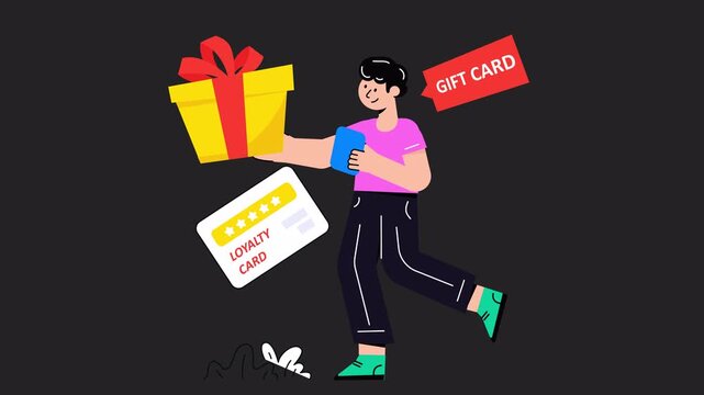 Customer Loyalty 2D Animation MP4 File