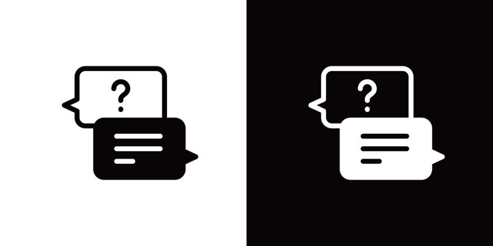 チャット・会話・質問・吹き出しのアイコン