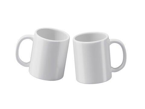 Mug Mockup Isolated on Transparent Background for Branding