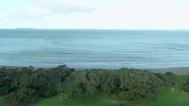Wenderholm Wide Shot &acirc; Park, Island, and Ocean