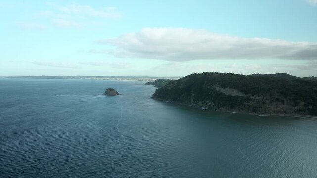 Wenderholm Cliff View Facing Orewa Direction