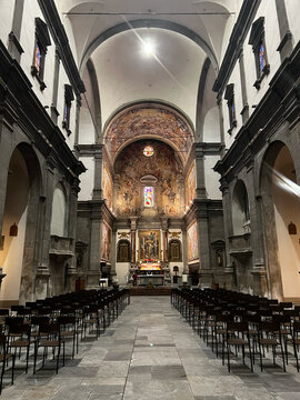 Navata centrale della Chiesa di San Giovanni