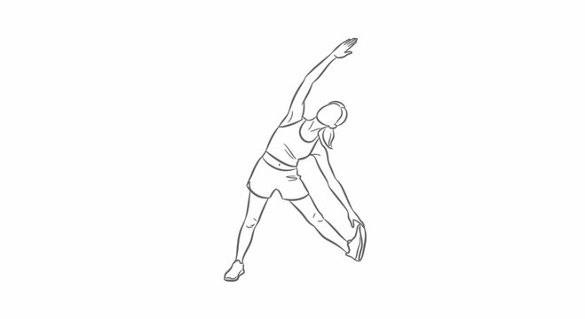 3d rendered illustration of a human figure