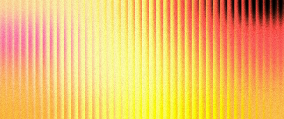 Vibrant yellow orange red gradient on ribbed glass surface, abstract grainy backdrop designed for modern website hero banner visuals. © Reazy Studio