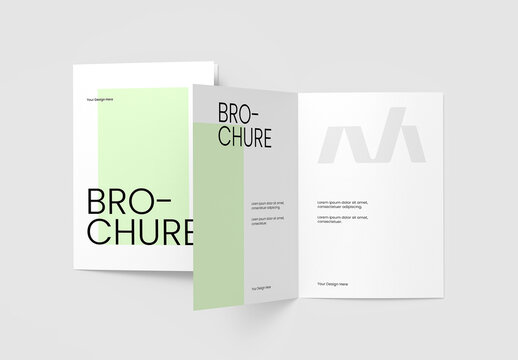 Bifold Brochure Mockup