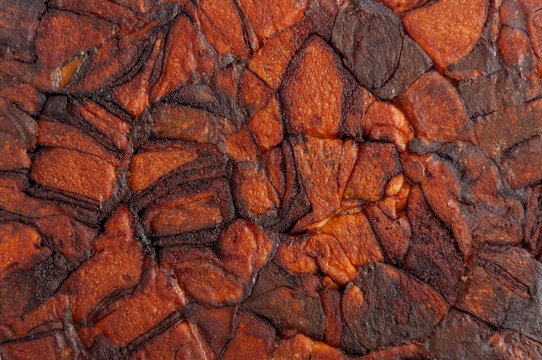 Upside down part of a pie as a background