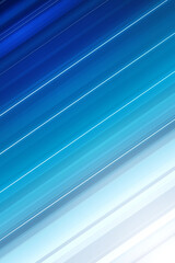 Fototapeta premium Blue Abstract Business Brochure Featuring High Speed Dynamic Diagonal Gradient Stripes