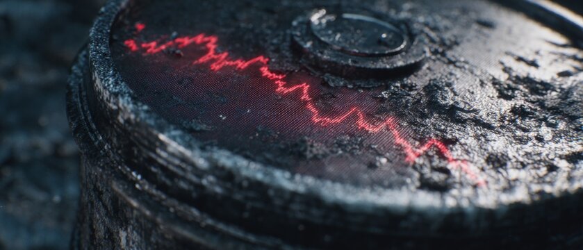 Crisis in the oil industry: the ripple effects worldwide. Real vibe. Subtle shifts in energy market visuals: a study of economic volatility. Daily life. Everyday scene.