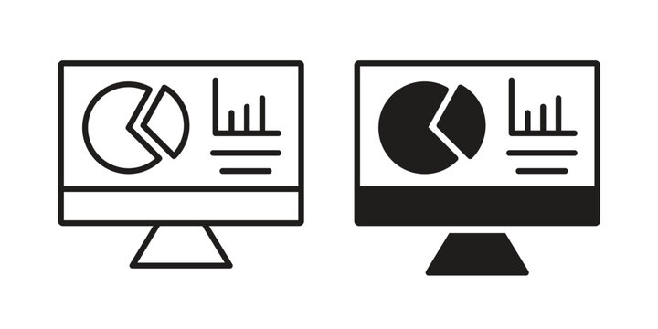 Dashboard icon graphic vectors for website design