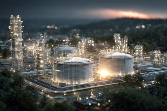 Epicenters of energy: a glimpse into modern lng infrastructure. Market forecast. Modern energy storage: a symphony of tanks and nature. Market analysis. Financial planning.