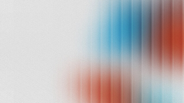 White Background with Gradient cerulean blue and red pomegranate with refracted glass effect texture good for design presentation slide.