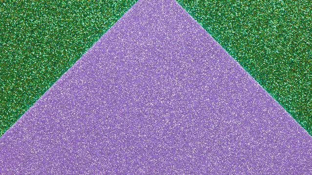 Shimmer surface lilac and green