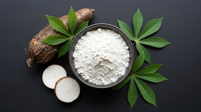 Suplemen Serat dari Singkong dan Daun Daun Segar untuk Kesehatan Pencernaan alami dan Penambah Serat dalam Diet Sehat