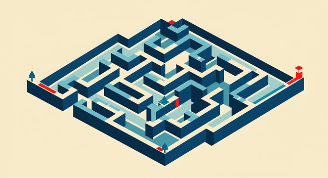 Isometric Labyrinthine