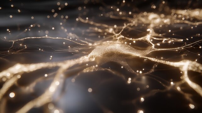 Abstract visualization of forking ethical pathways rendered as glowing branching nodes on a dark background, representing the AI existential risk debate between acceleration and caution, ideal for