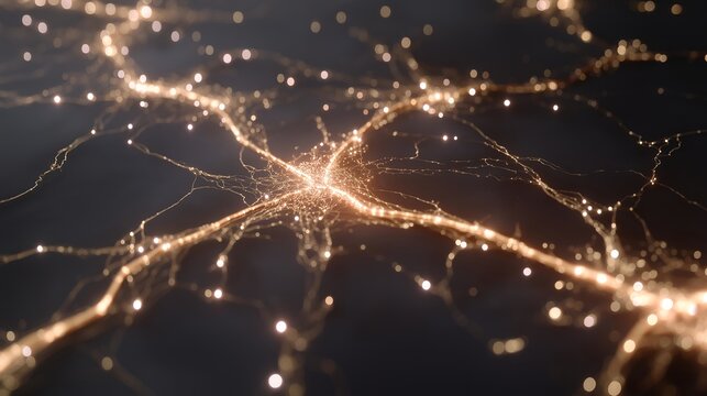 Abstract visualization of forking ethical pathways rendered as glowing branching nodes on a dark background, representing the AI existential risk debate between acceleration and caution, ideal for