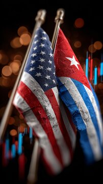 Flags of amity: capturing the spirit of us-cuba connections. Financial planning. Flags of two nations: subtle changes in the graceful dance of unity. Trading signals. Trading strategy.