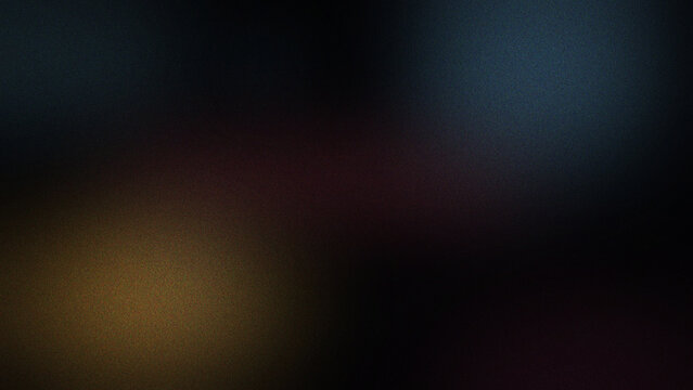 Dark abstract background, with subtle grainy, texture and soft, diffused light in, warm amber and, cool blue tones