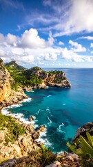 Fototapeta premium Mallorca Coastline View. (2)
